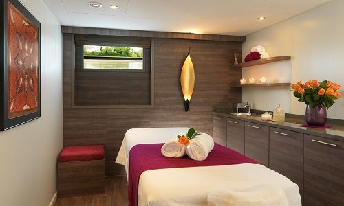 Massageraum auf dem Flusskreuzfahrtschiff Amadeus Silver II