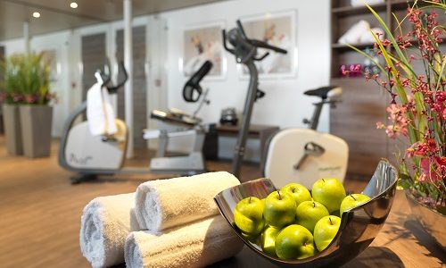 Fitnessraum auf dem Flusskreuzfahrtschiff Amadeus Silver III