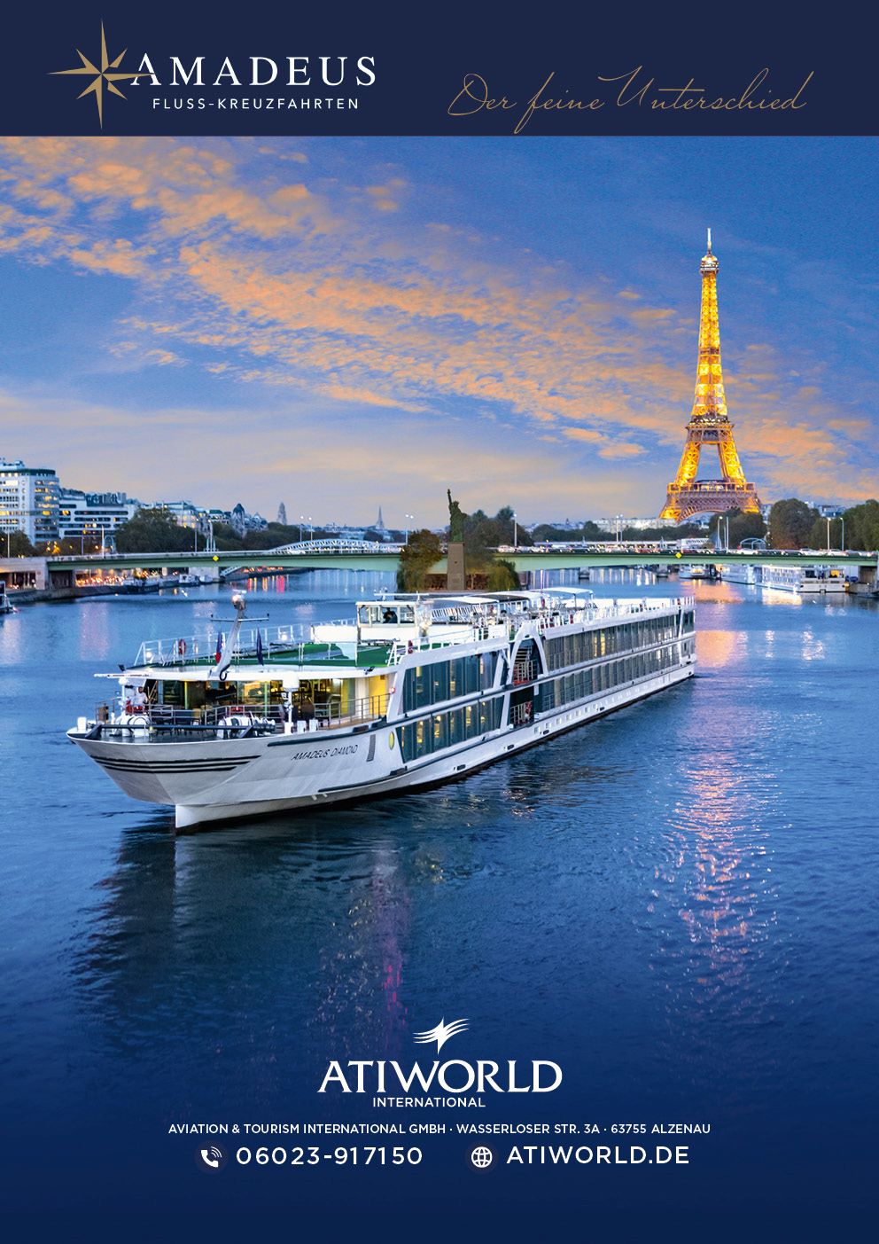 Flusskreuzfahrten mit Amadeus