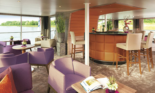 Amadeus Club auf dem Flusskreuzfahrtschiff Amadeus Silver II