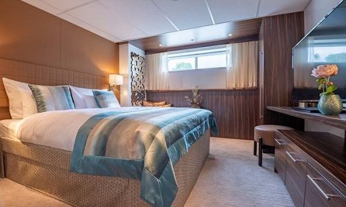 Kabine Kategorie C1 und C4 auf dem Flusskreuzfahrtschiff Amadeus Star