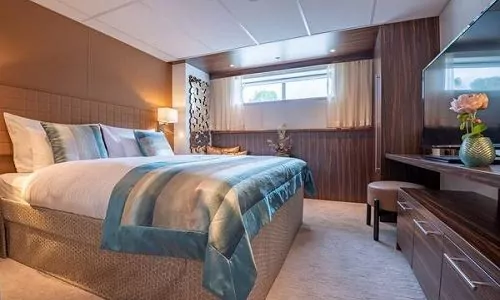 Kabine Kategorie C1 und C4 auf dem Flusskreuzfahrtschiff Amadeus Star