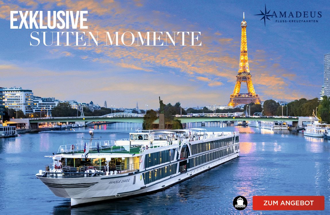 Amadeus Flusskreuzfahrten - exklusive Suiten Momente