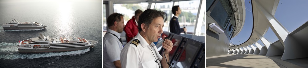 An Bord der Luxusyacht Le Boreal der Reederei Ponant