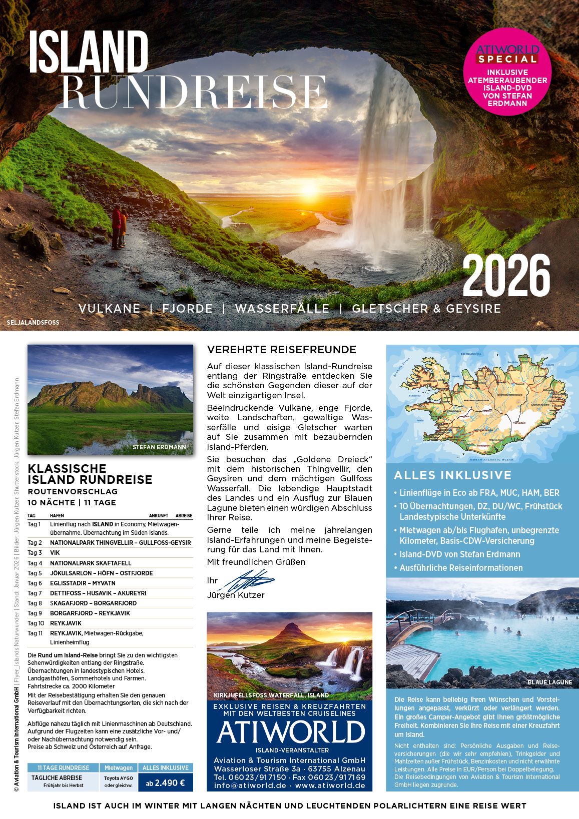 Island Klassische Rundreise