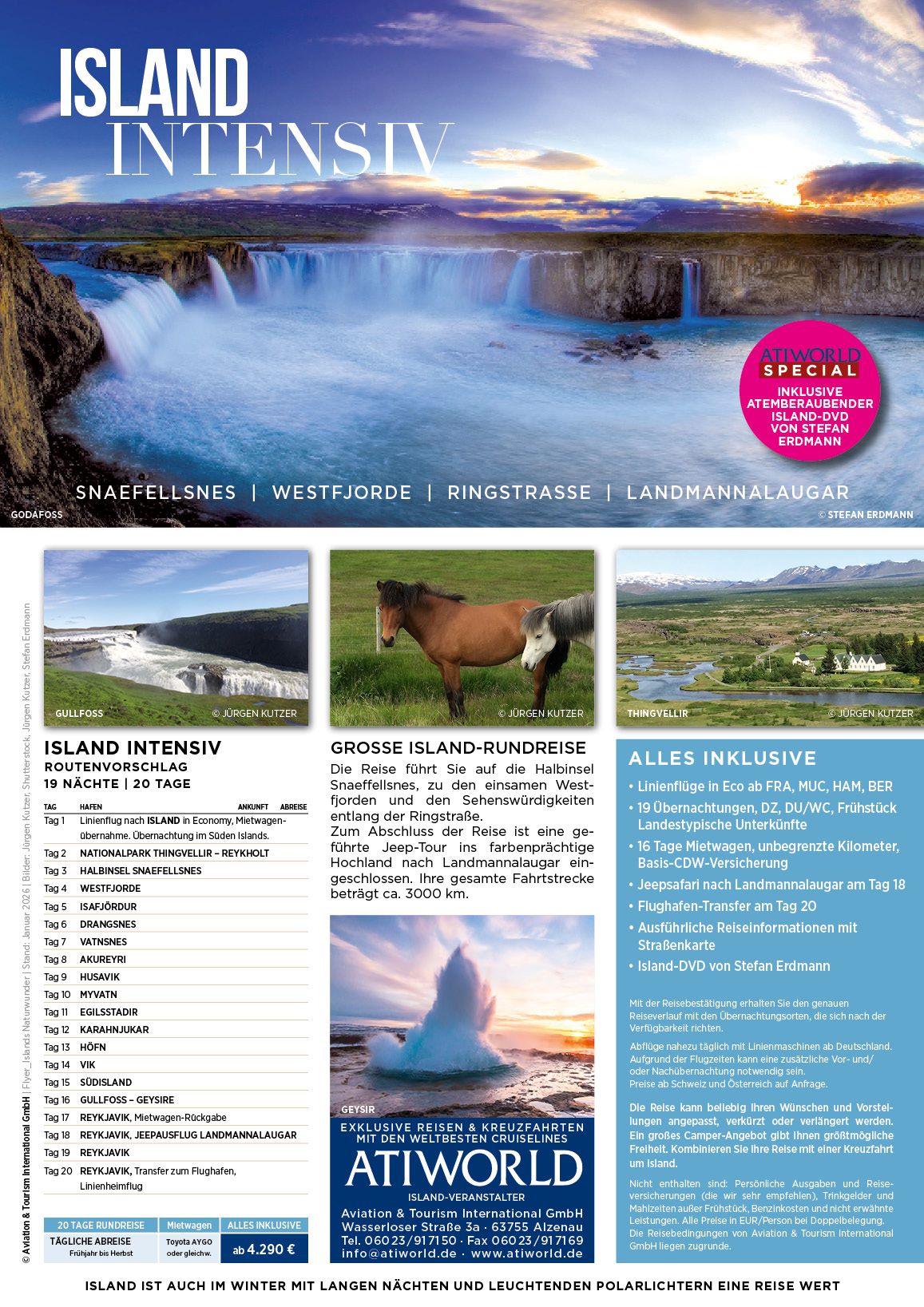 Island Rundreise - Island intensiv erleben