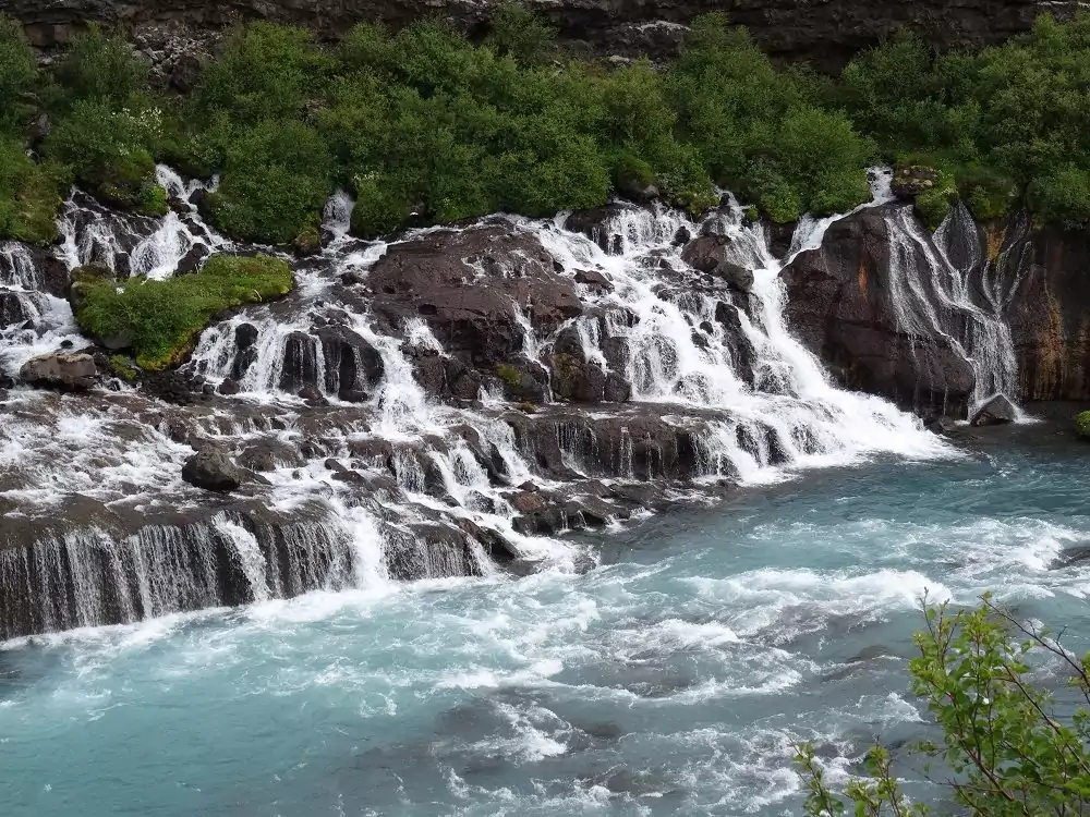 Barnafoss in Island