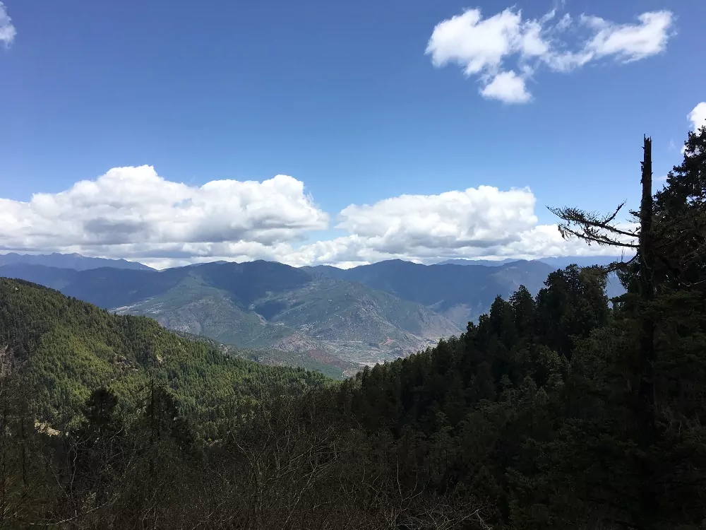 Bhutan Landschaft