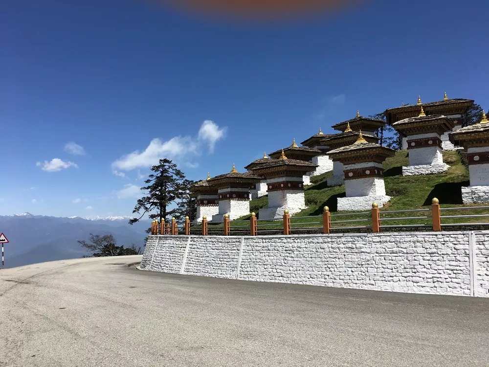 Tempelanlage in Bhutan