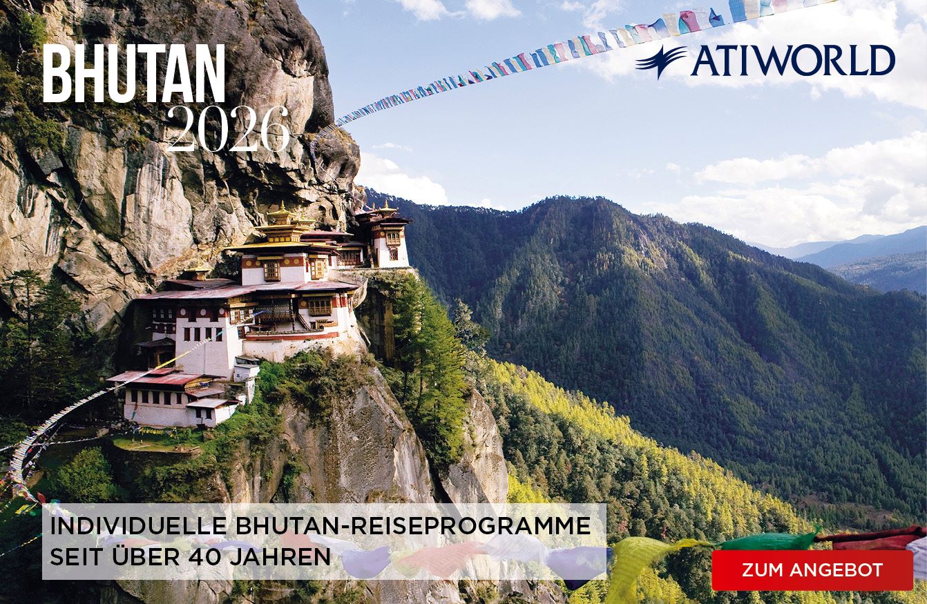 Bhutan 2026 Angebot von Atiworld