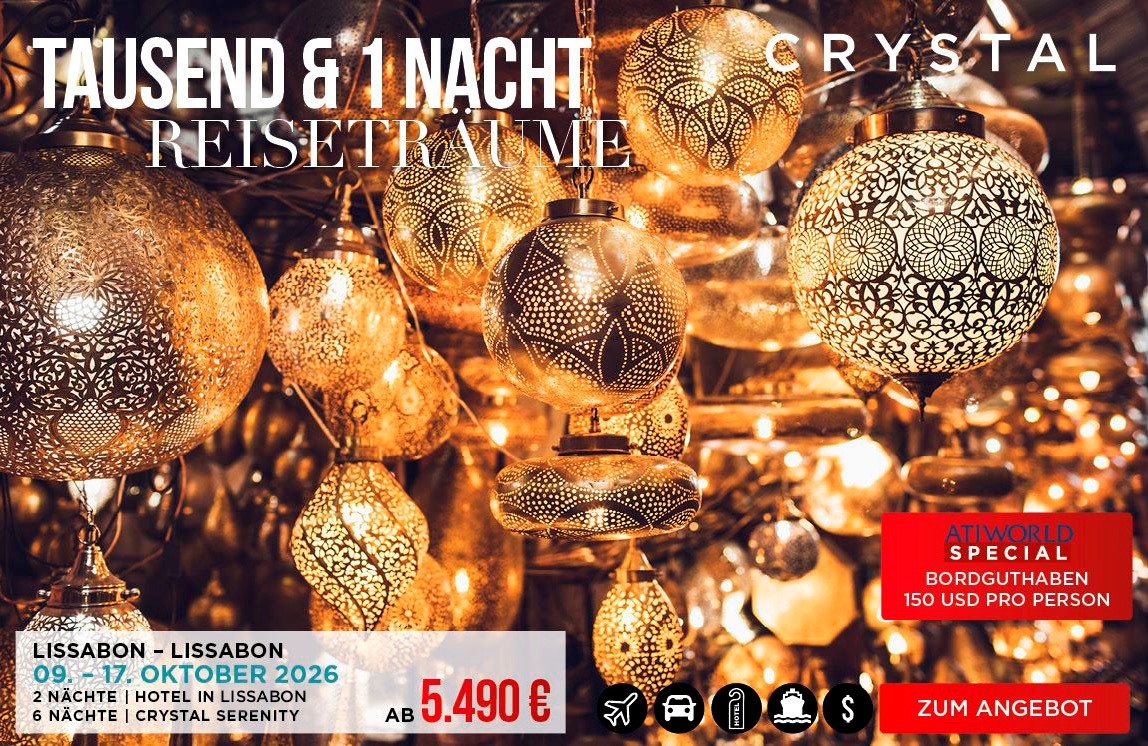 Crystal Kreuzfahrt Lissabon -Lissabon