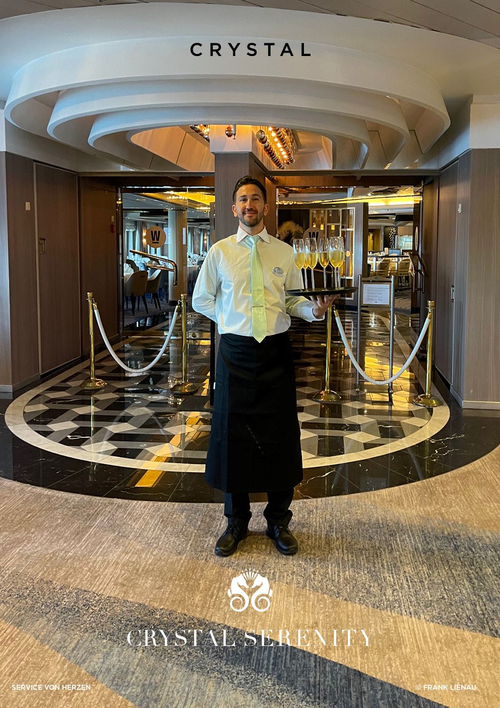 Crystal Serenity - einigartiger Service Kreuzfhart Lissabon - Lissabon
