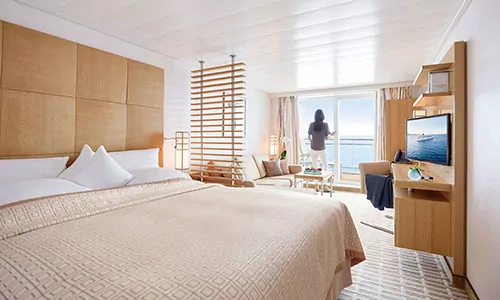 Veranda Suite auf dem Luxuskreuzfahrtschiff MS Europa 2