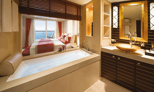 SPA Suite auf dem Luxuskreuzfahrtschiff MS Europa