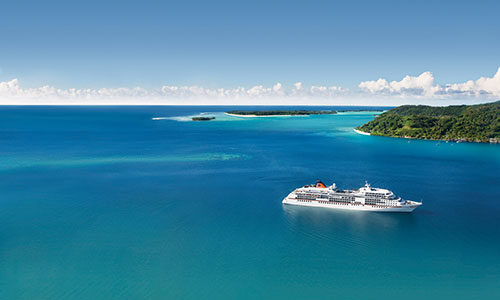 MS Europa in der Südsee