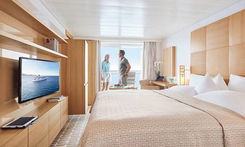 Familien Appartement auf dem Luxuskreuzfahrtschiff MS Europa 2