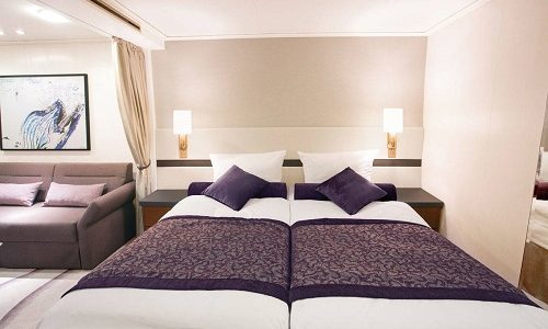 Suite mit Panoramafenster auf der MS Europa