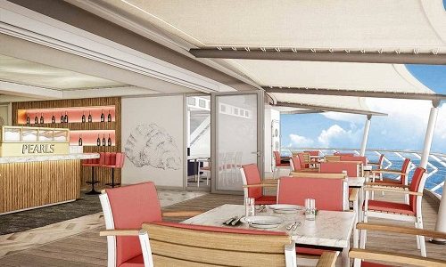 Pearls Seafood Restaurant auf dem Kreuzfahrtschiff MS Europa