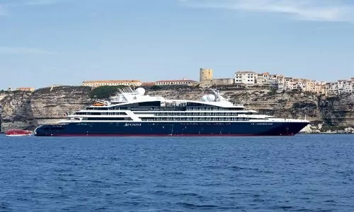Le Jacques-Cartier Explorerschiff von Ponant