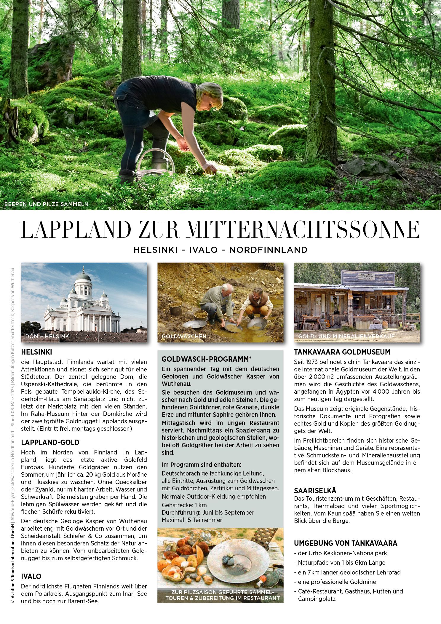 Lappland zur Mitternachtssonne