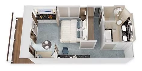 Suitenplan Concierge Suite auf Regent Grandeur