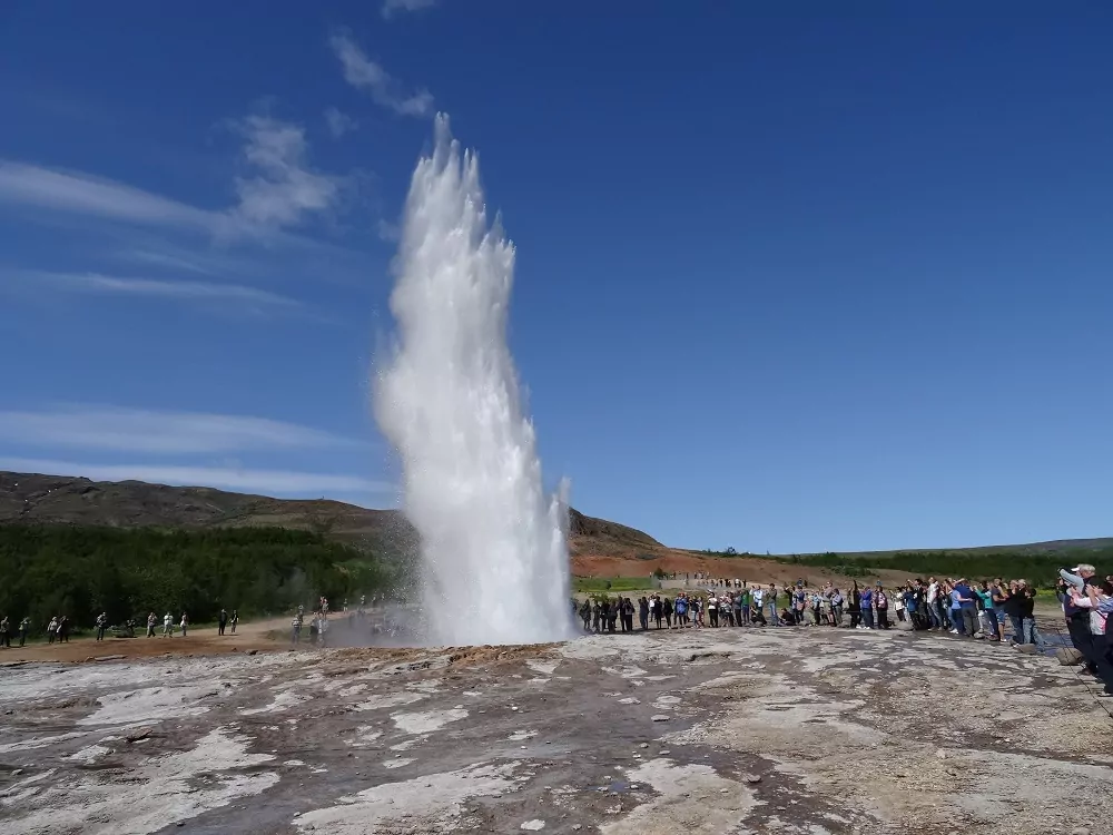 Geysir in Island