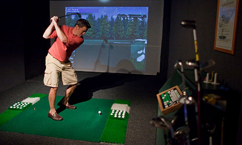 Golf-Simulator auf den Luxusyachten SeaDream I und Sea Dream II