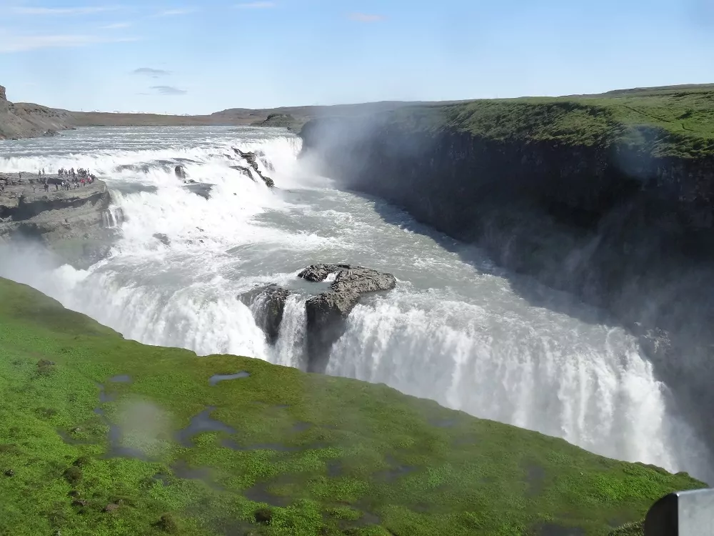 Gullfoss in Island