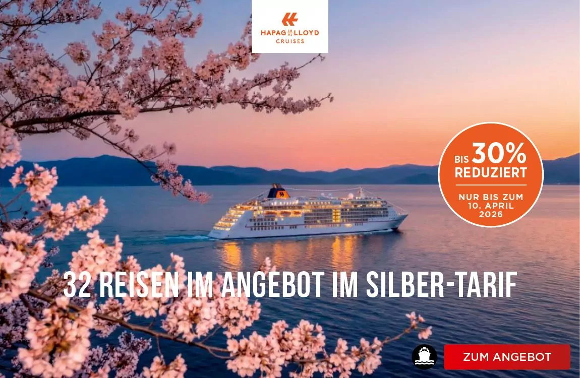 Hapag LLoyd Cruises reduziert ausgewählte Reisen