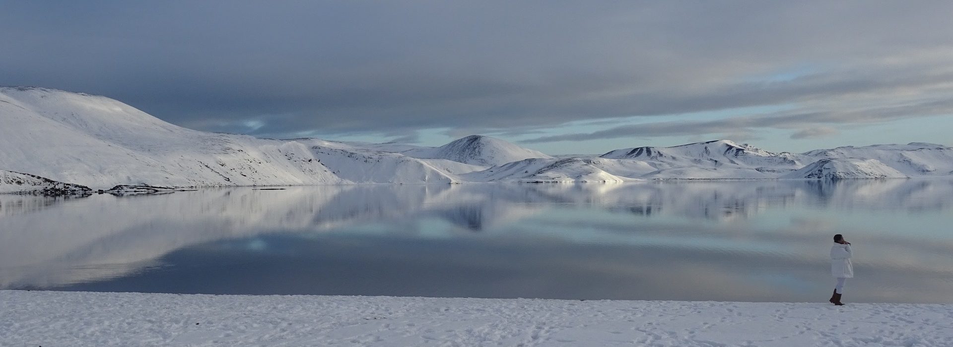 Island im Winter