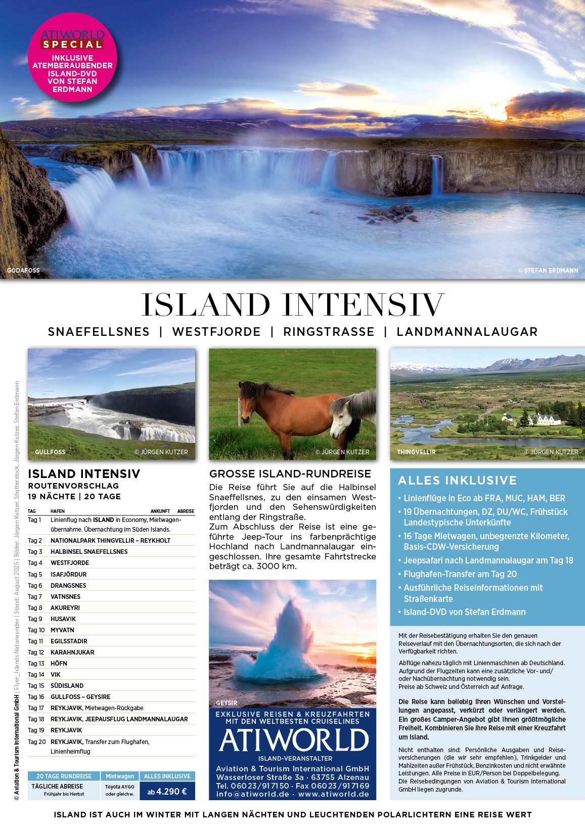 Island Rundreise Angebot von Atiworld