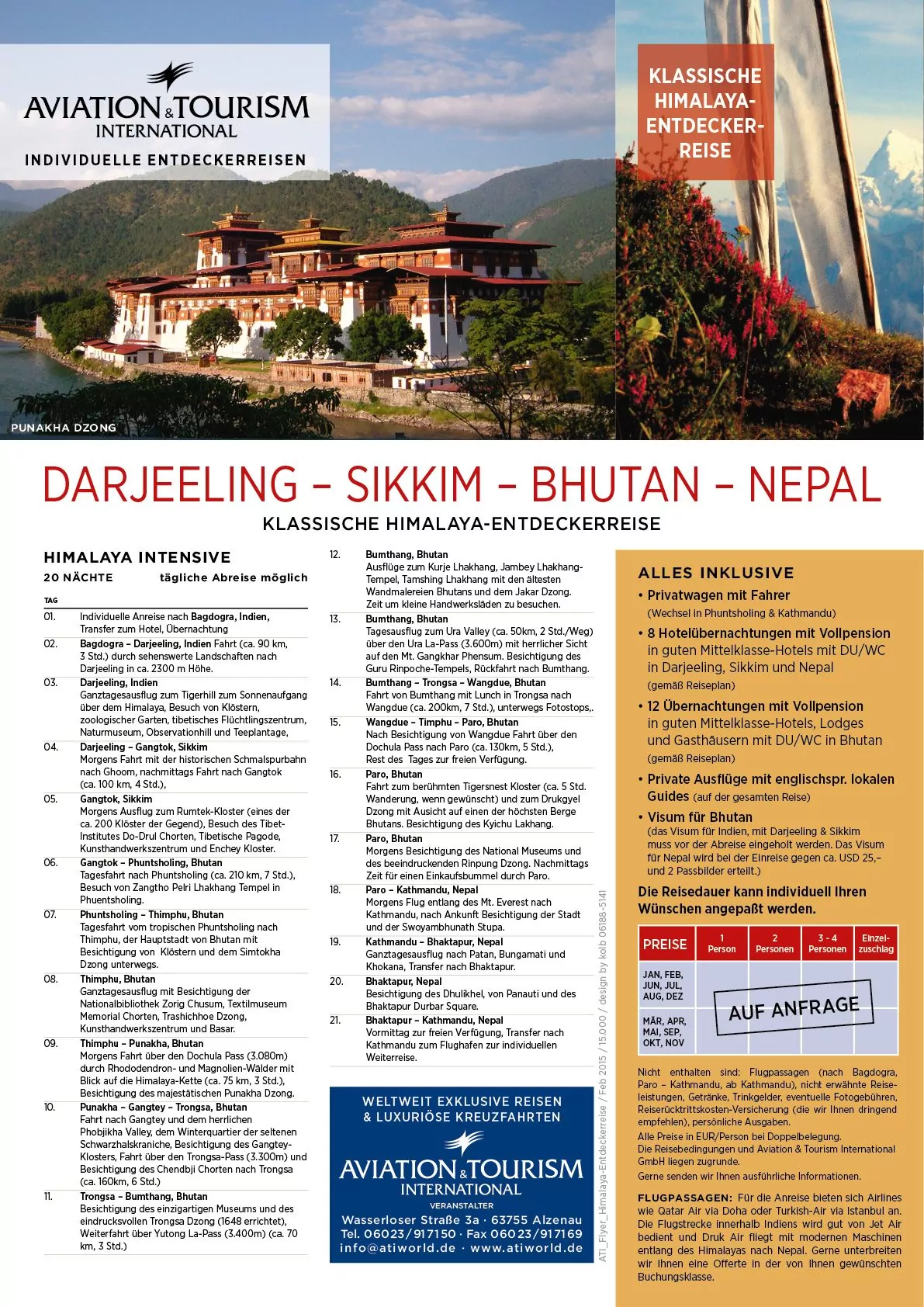 Himalaya - klassische Reise Himalaya und Bhutan