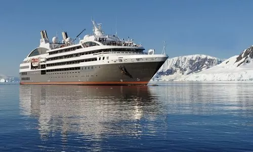 Ponant Yacht L 'Austral Ein Luxuskreuzfahrtschiff von Ponant