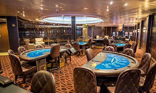 Seven Seas Mariner Casino auf dem Luxuskreuzfahrtschiff