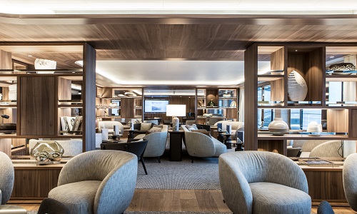 Main Lounge auf Kreuzfahrtschiff Le Commandant Charcot