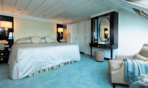 Seven Seas Mariner Schlafzimmer Grand Suite