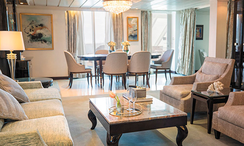 Seven Seas Mariner Wohnzimmer Master Suite