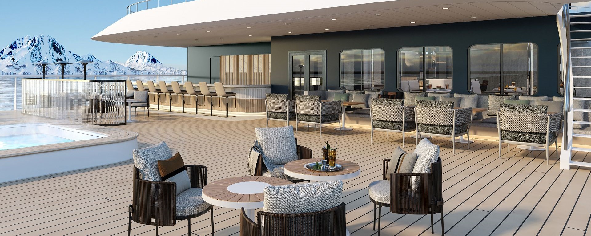 Pool Bar - Restaurant außen