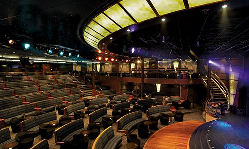 Seven Seas Lounge - Theater auf dem Luxuskreuzfahrtschiff Seven Seas Navigator