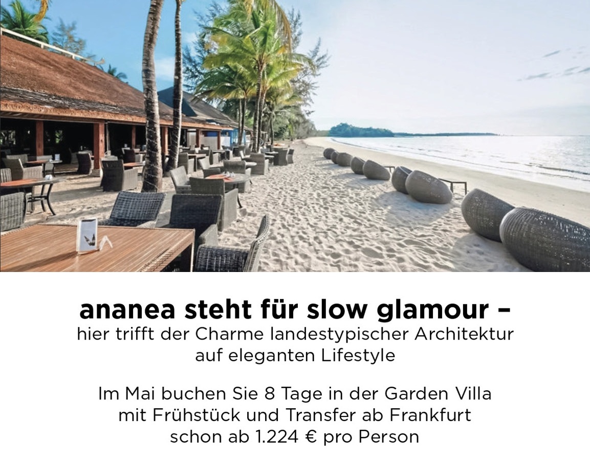 ananea Khao Lak Angebot im Mai Villen mit viel Platz, Charme und elegantem Lifestyle buchen Sie bei Royal Orchid Reiseservice