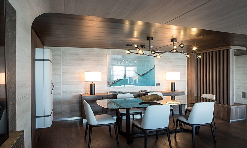 Essbereich in Owner Suite