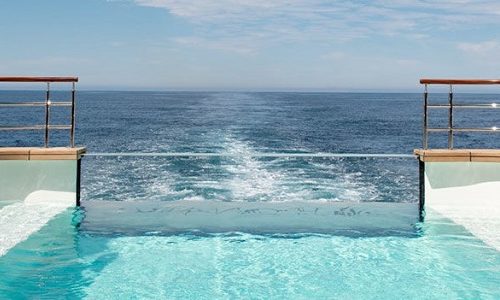 Infinity Pool auf dem Ponant Expeditionsschiff Le Bellot