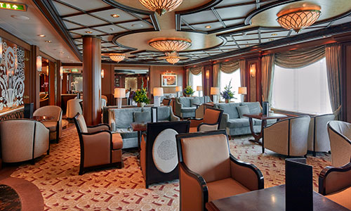 Cafe Carinthia auf der Queen Elizabeth