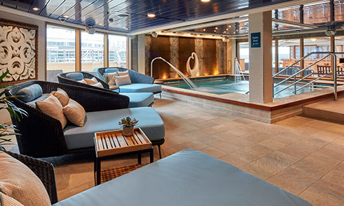 An Bord der Queen Elizabeth Hydro Pool