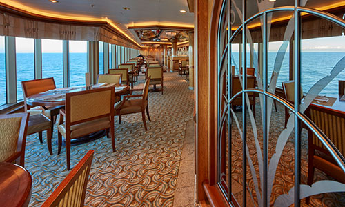 Lido Buffet auf der Queen Elizabeth