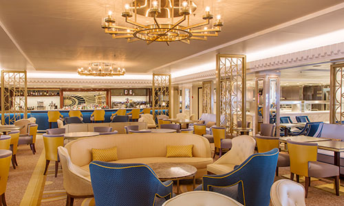 Lounge auf der Queen Mary 2