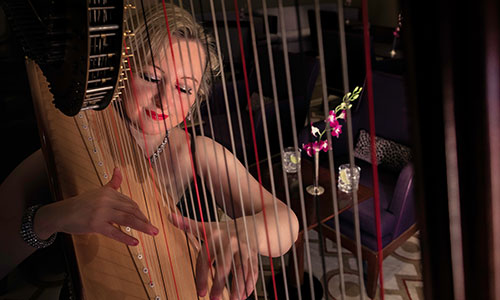 Gast im Grill Restaurant