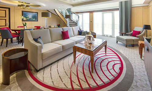Grand Duplex Appartements und Suiten auf der Queen Mary 2