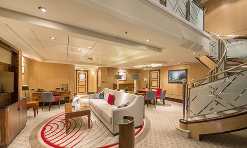 Duplex Suite auf der Queen Mary 2