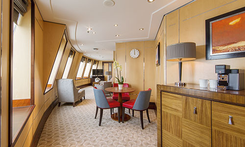 Queens Royal Suite Essbereich auf der Queen Mary 2